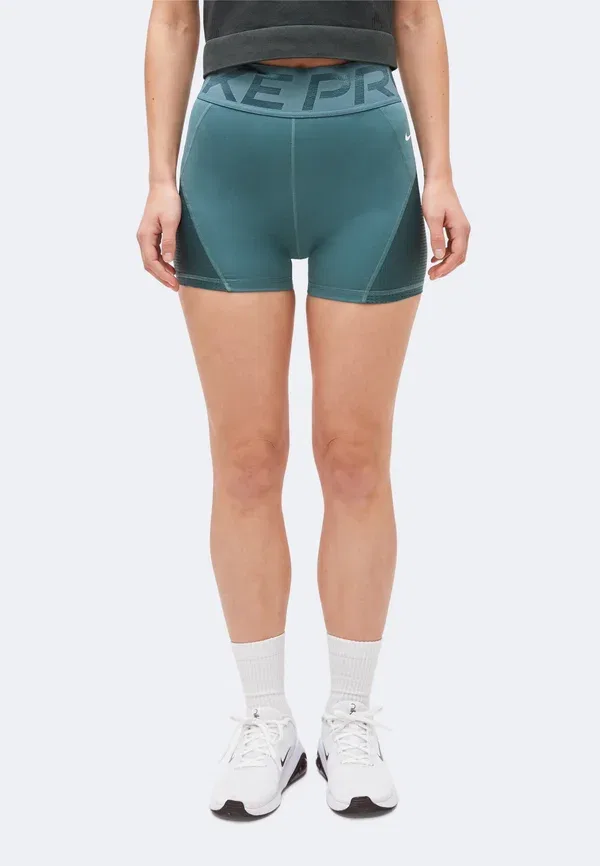Леггинсы Dri-fit Nike Performance Mineral Slate, Faded Spruce, White, белый
