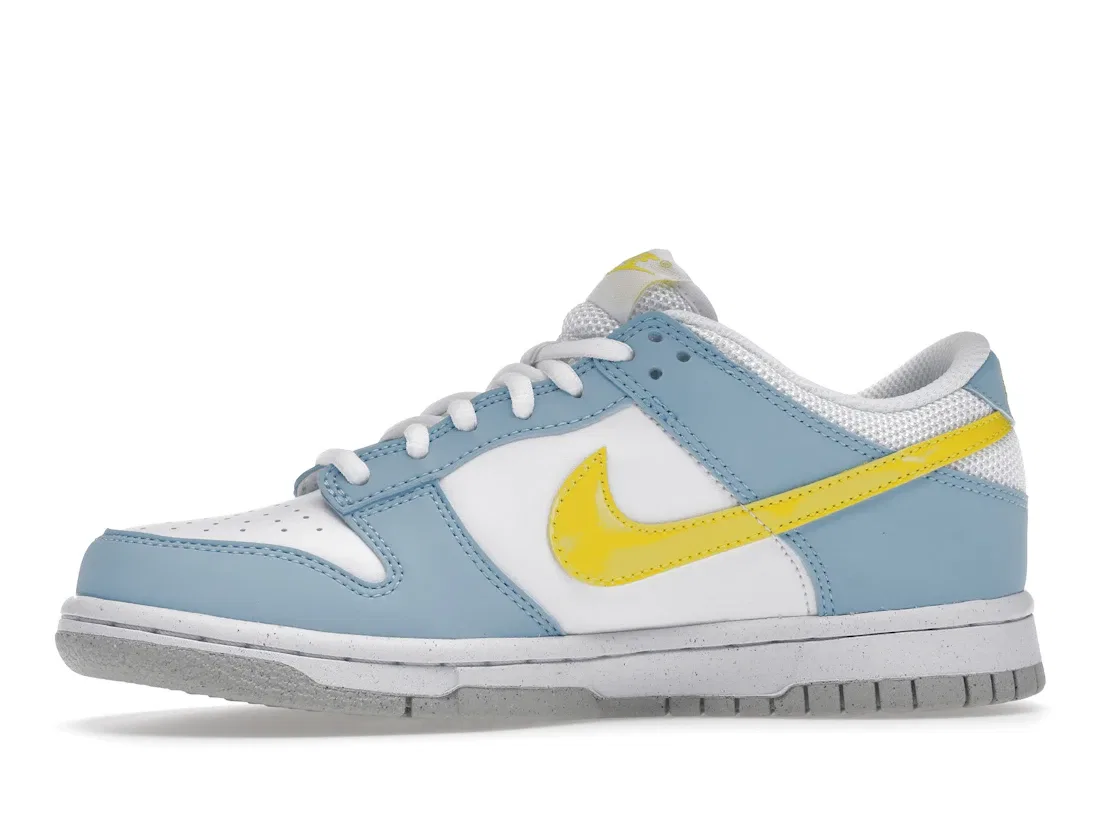 Детские кроссовки Nike Dunk Low Next Nature Homer Simpson (GS) Nike, Blue Chill/Yellow/Strike-White — фото 3
