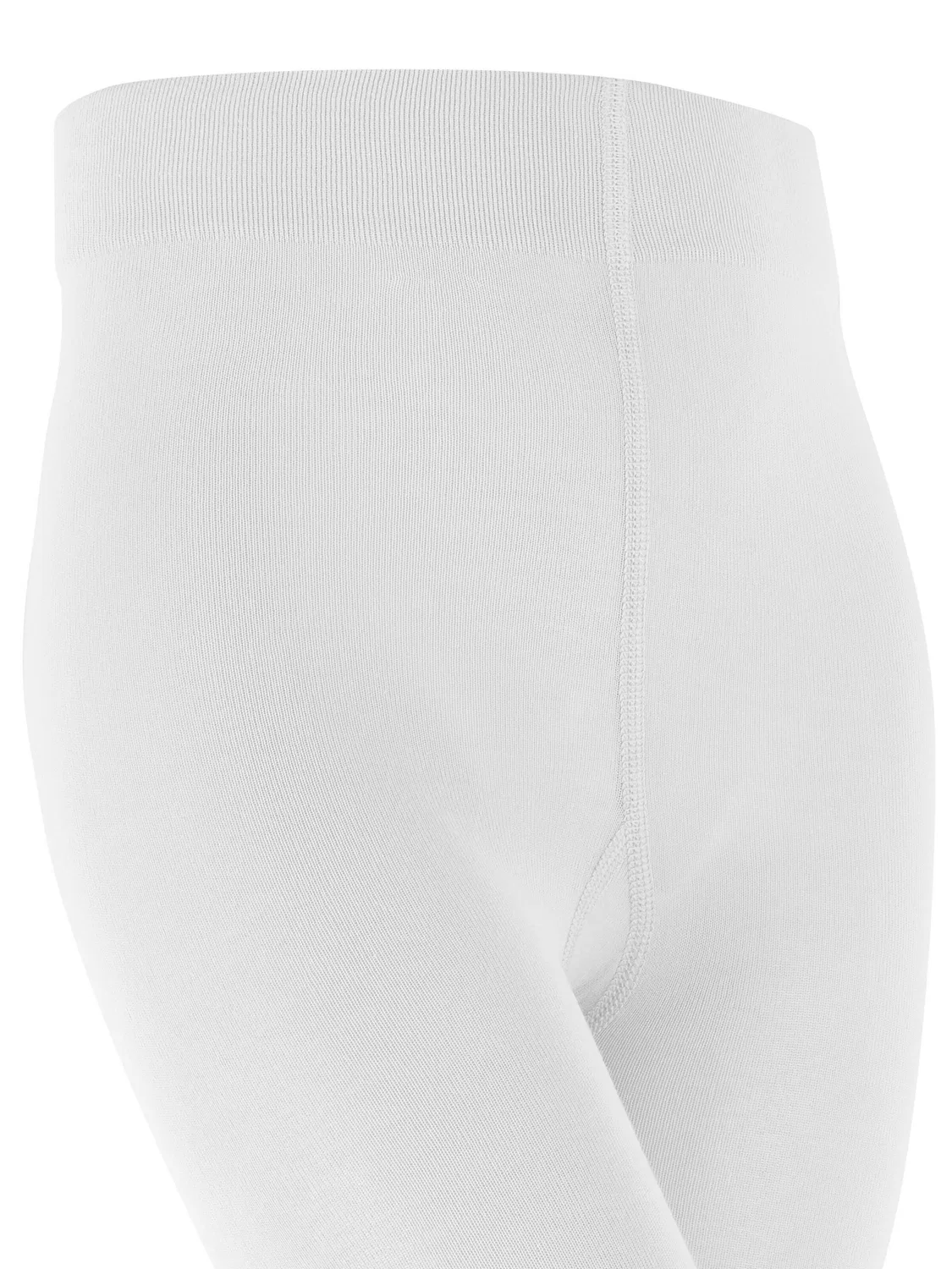 Узкие леггинсы Falke Cotton Touch белого цвета — фото 4