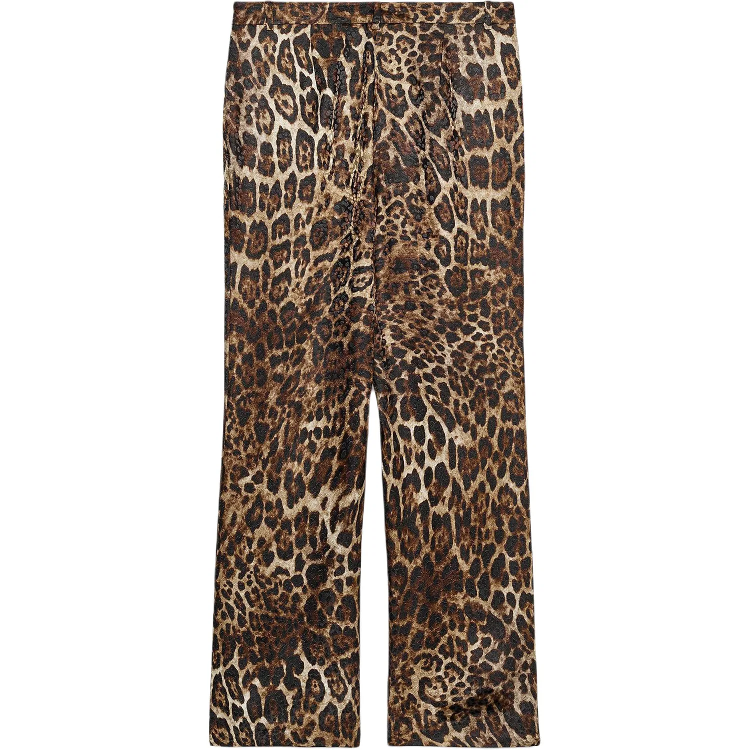 Женские брюки повседневные с леопардовым принтом ZARA, Leopard