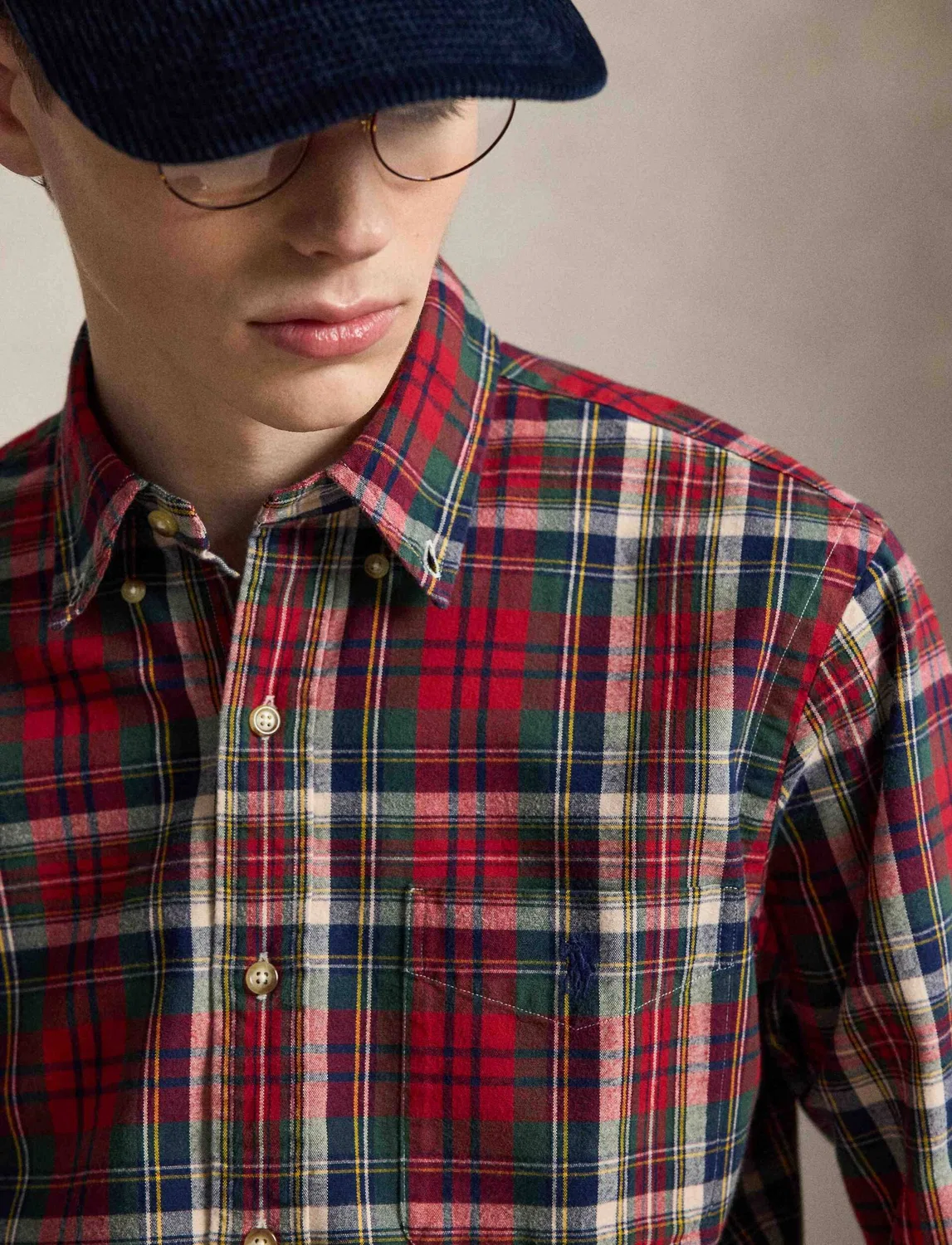 Рубашка с длинным рукавом Polo Ralph Lauren, Rosso — фото 4