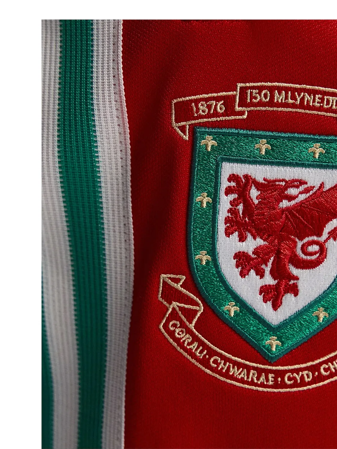 Спортивные брюки Wales 150 Years Anniversary Adidas, красный — фото 2