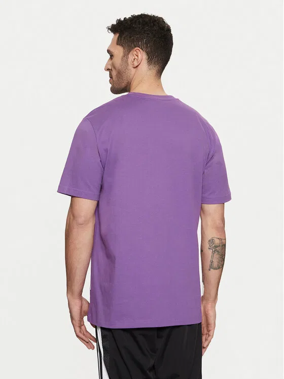 Футболка regular fit Trefoil Series Adidas, фиолетовый — фото 3