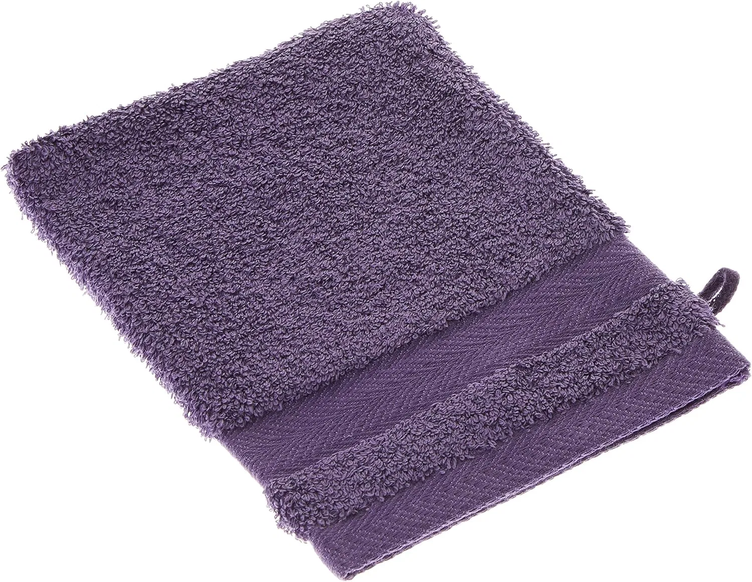 Махровая мочалка LASAHOME Royal Crescent 650 г/м2, Фиолетовый