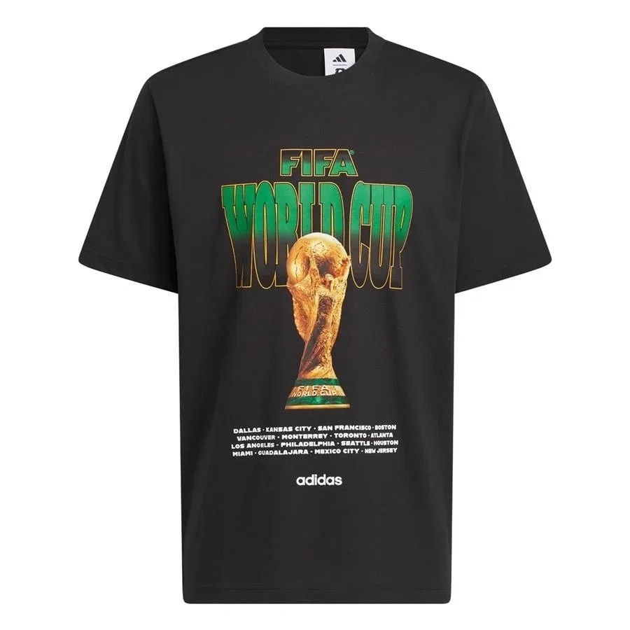 Футболка с коротким рукавом WC Tour Tee 2 adidas, Черный