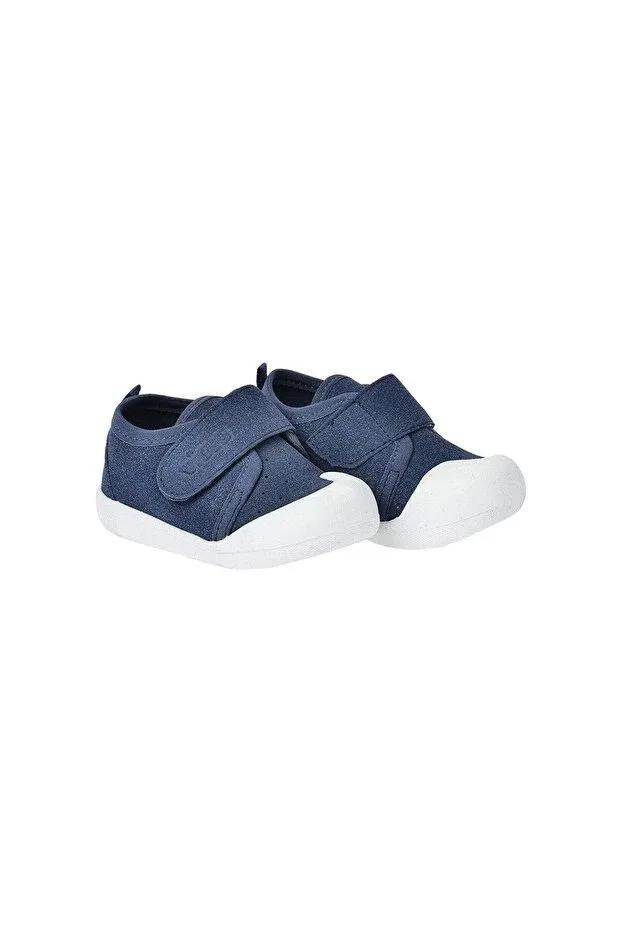 Детские туфли для мальчиков с липучкой Anka Primary Vicco, Navy Blue — фото 2
