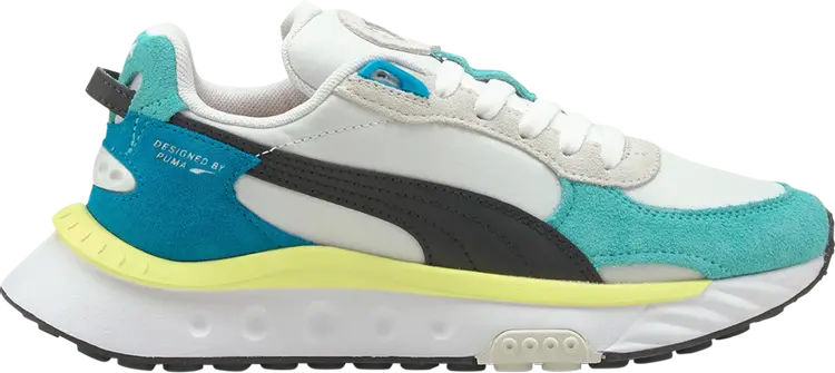 

Кроссовки Puma Wild Rider Rollin Jr Elektro Aqua, синий