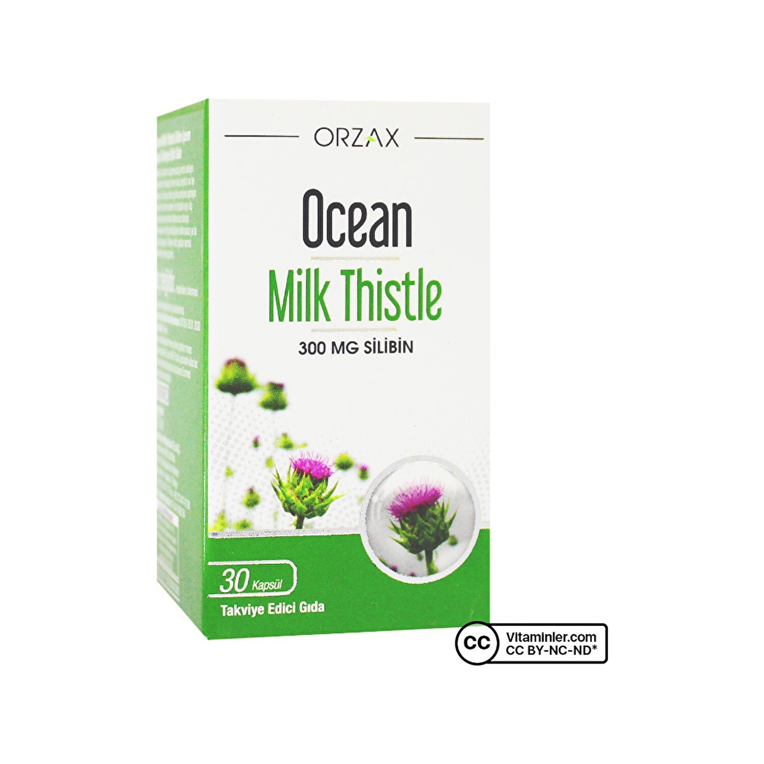 

Расторопша пятнистая Ocean 300 мг, 30 капсул