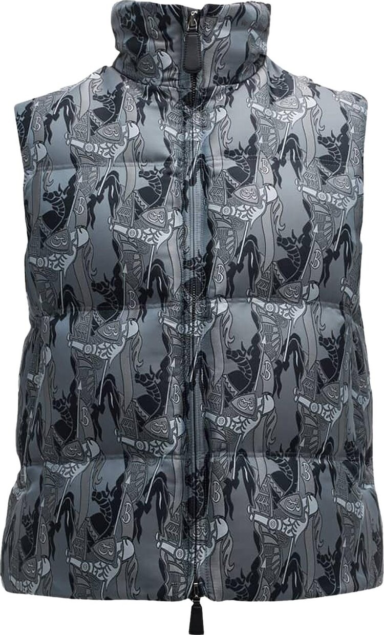 

Жилет Burberry Parkfield EKD Down Vest 'Monochrome', серебряный