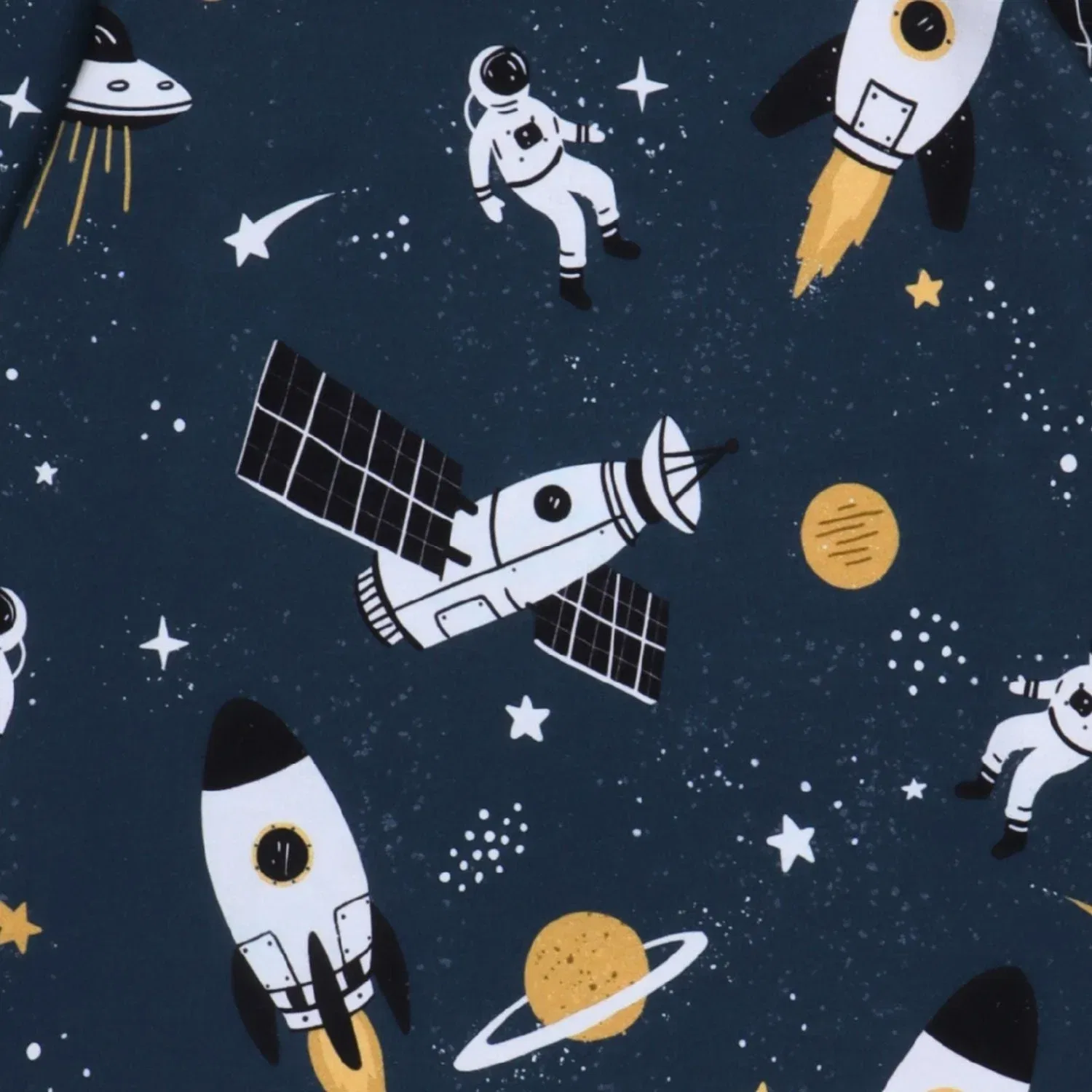 Лонгслив с принтом Space Trip Walkiddy, синий — фото 3
