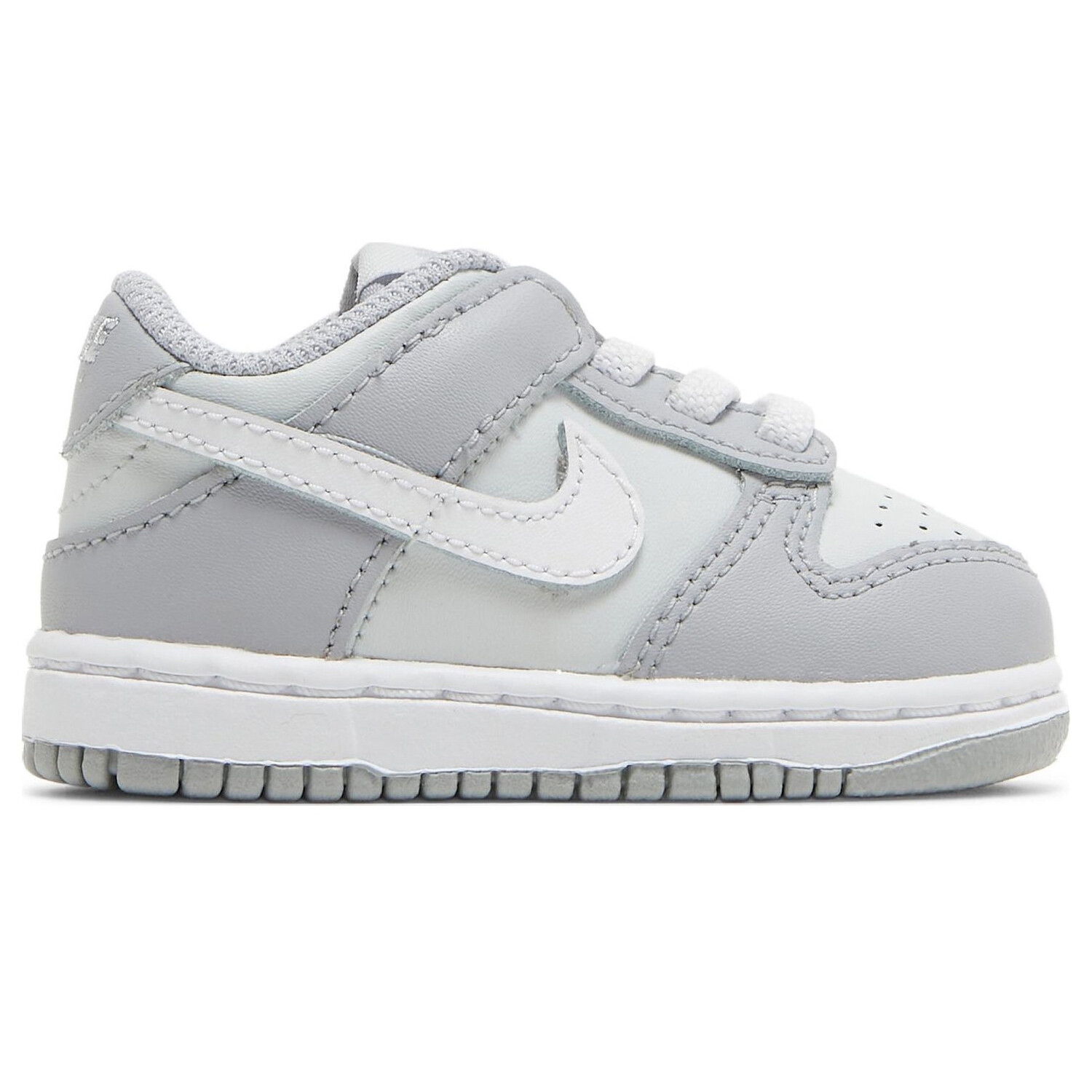 

Кроссовки детские Nike Dunk Low TD, белый/серый
