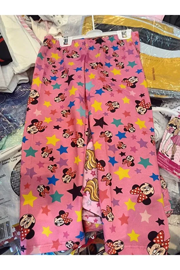 Детские леггинсы для девочек капри Store, Pink