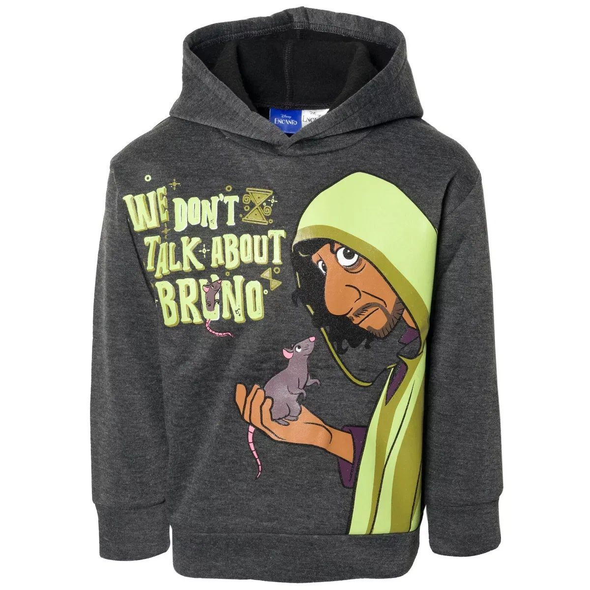 Детское худи с принтом Encanto Bruno Fleece Pullover Hoodie Disney, Gray
