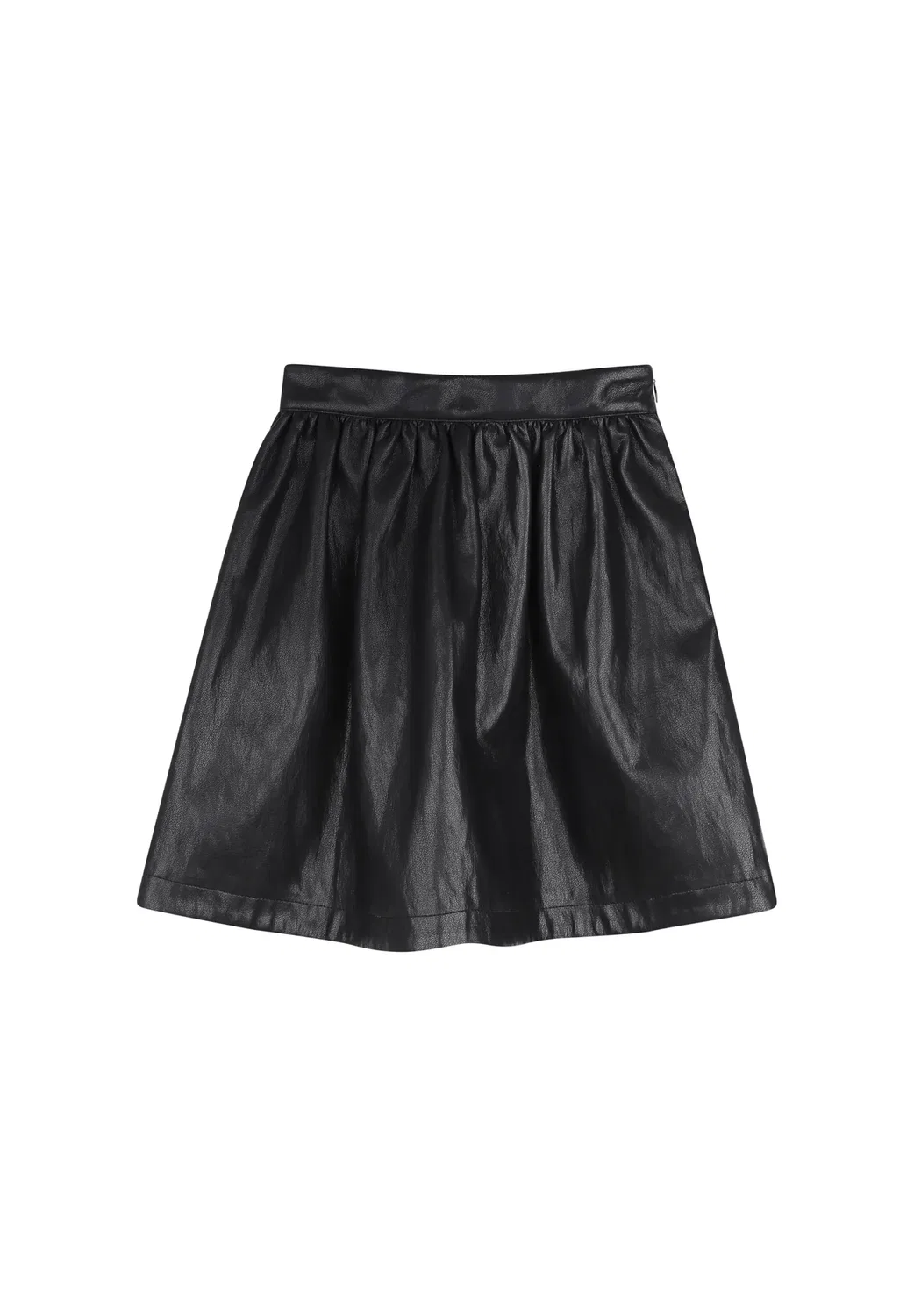 Jupe simili - плиссированная юбка Dkny, Black — фото 2