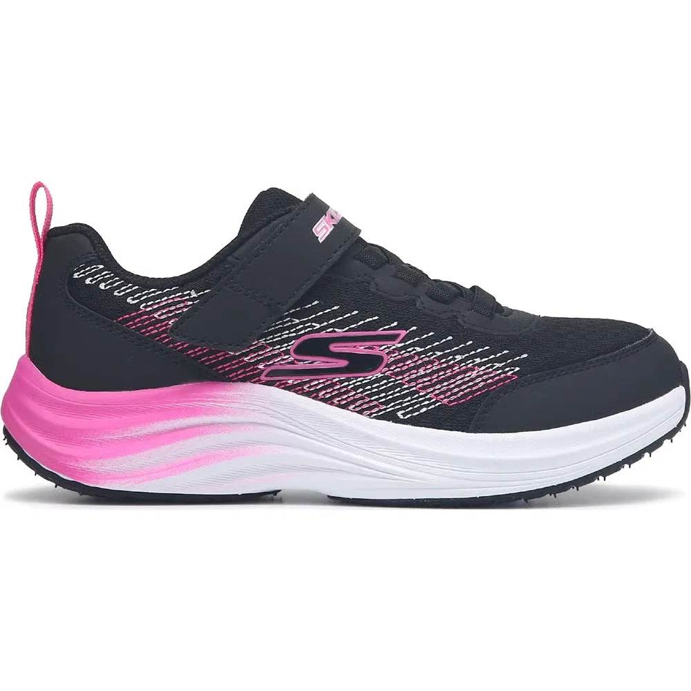 Детские спортивные кроссовки Elite Sport Pulse Skechers, Black/Pink — фото 2