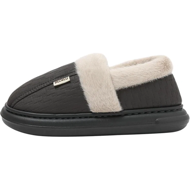 Домашние тапочки из хлопка для детей 42-43 Red bean, Gray