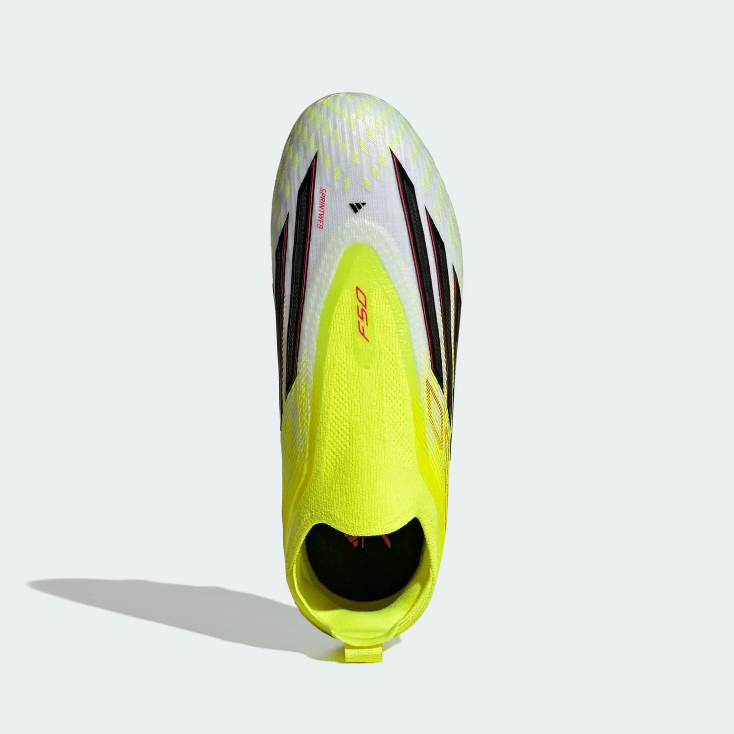 Спортивные кроссовки Adidas Performance F50 ELITE желтого цвета — фото 2