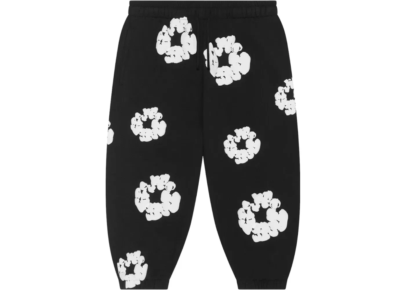 Детские спортивные штаны с принтом Sweatpants Denim Tears, Черный