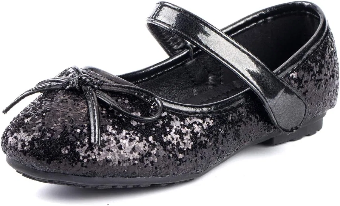 Детские балетки для девочек Nova Utopia Nova Footwear, Black