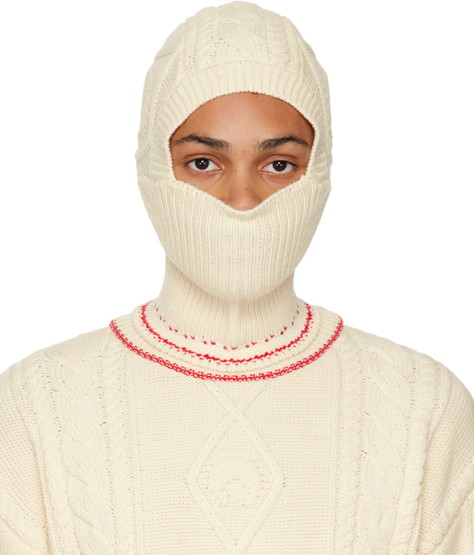 

Вязаная Балаклава Off-White Marine Serre