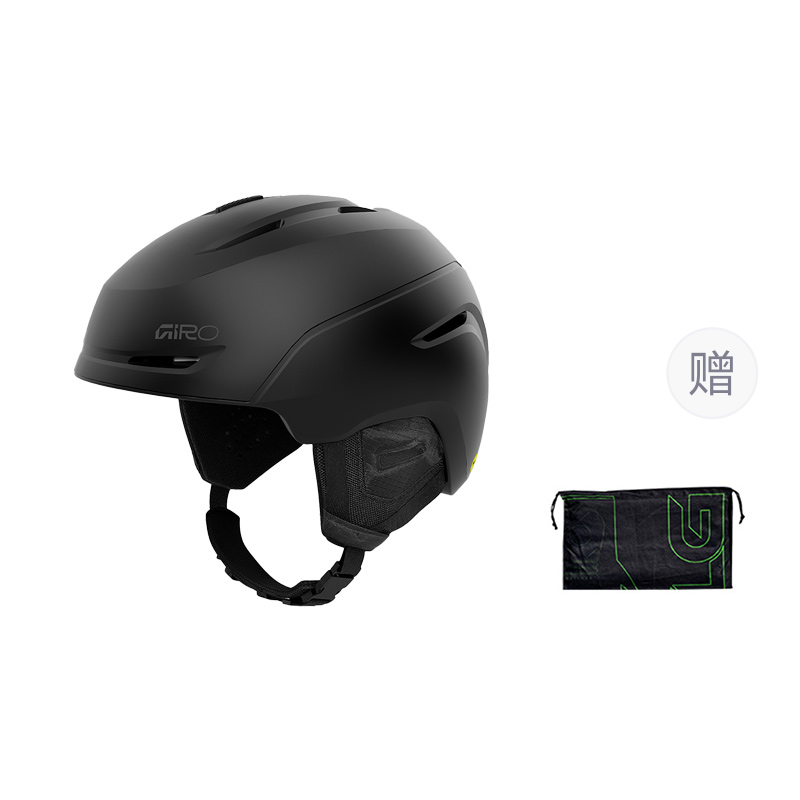 

Шлем для горных лыж NEO MIPS для взрослых CE ABS GIRO, черный