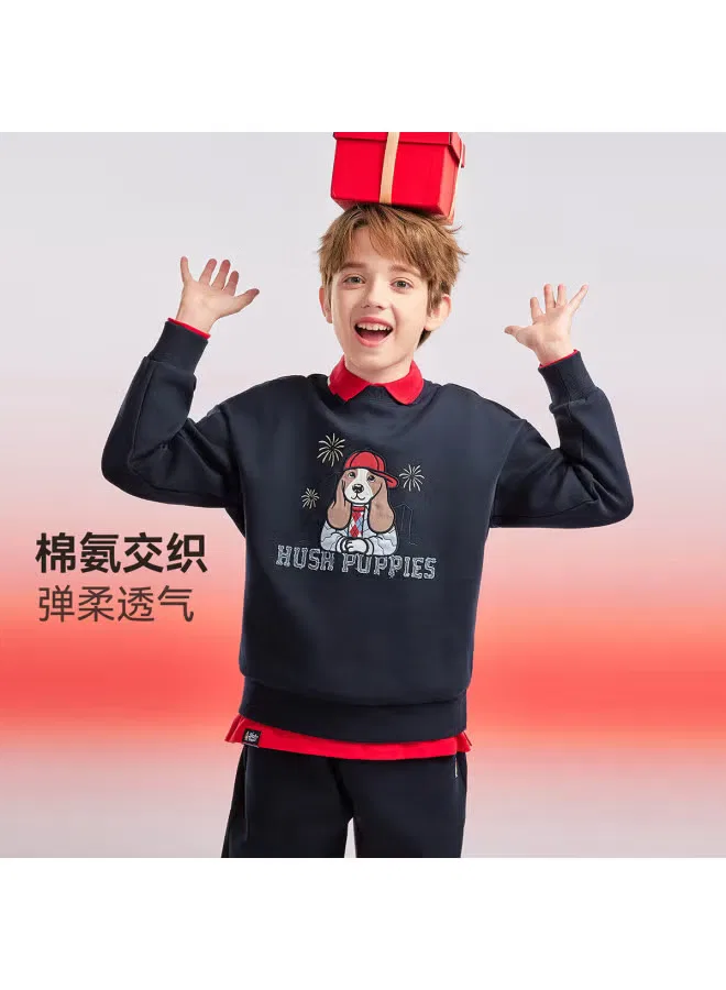 Комплект с длинным рукавом худи и штаны Holiday series Hush Puppies — фото 4