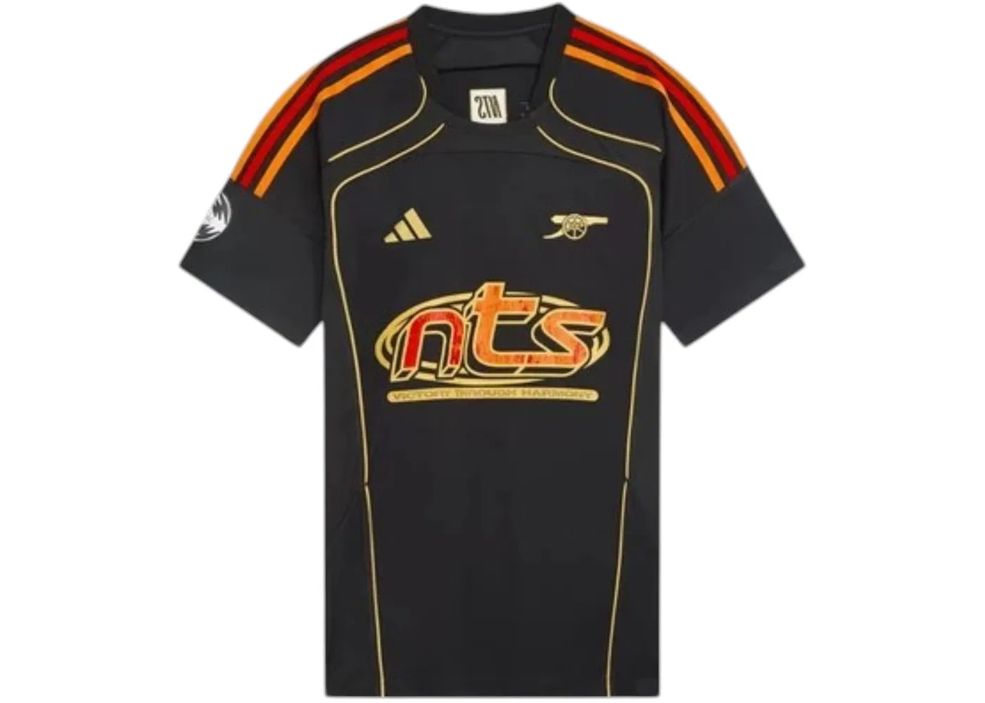 Мужская футболка с длинным рукавом Adidas x Arsenal NTS Shirt, Black
