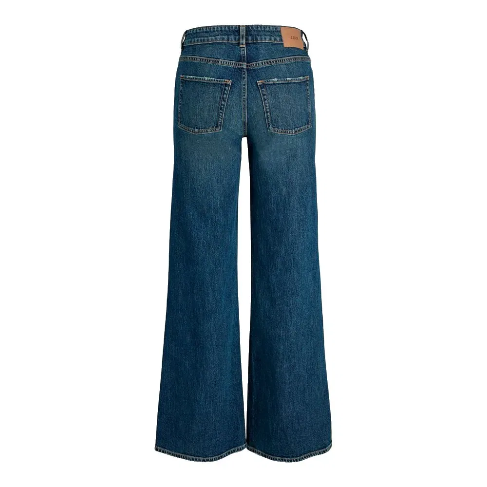 Детские джинсы для девочек клеш с завышенной талией Rome C249 Flare Fit JJXX Jack & jones, Blue — фото 4