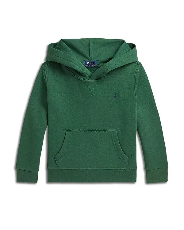 Детская толстовка для мальчиков с вышивкой Pony Ralph Lauren, Verano Green