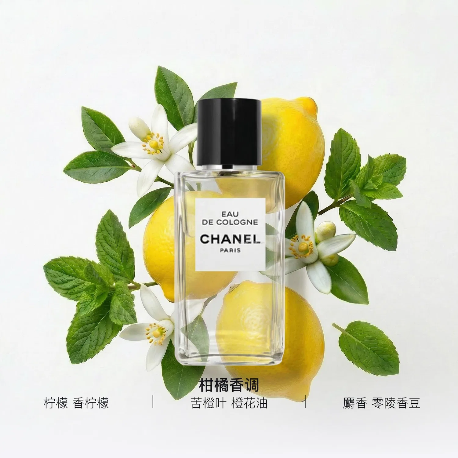 Женская туалетная вода Citrus Scent Eau De Cologne Musk, CHANEL — фото 3