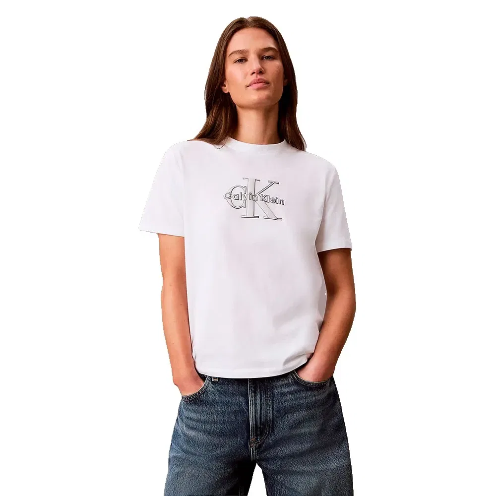 Женская футболка с коротким рукавом Calvin klein, White