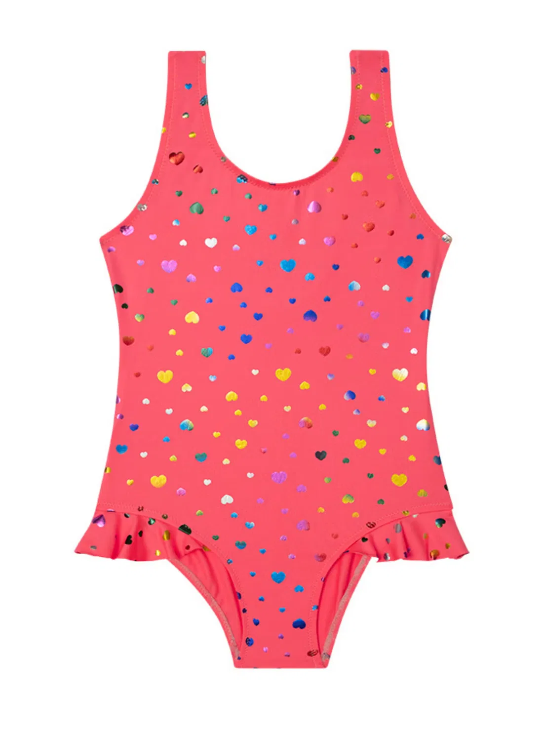 Купальник с принтом Betty Junior Slipstop, коралловый