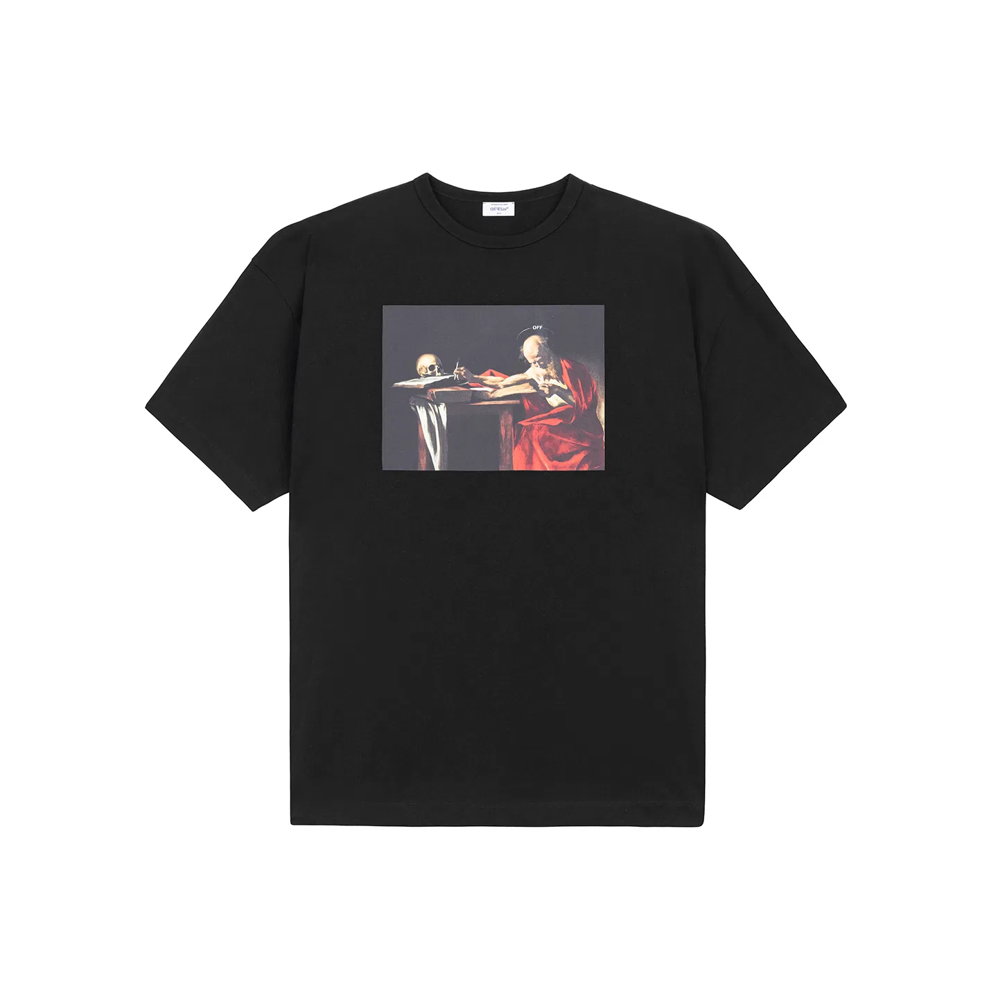 OFF-WHITE Детская футболка с принтом OFF WHITE, Black
