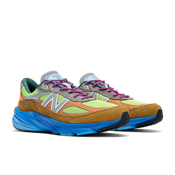 Кроссовки 990v6 x action bronson сделано в сша New Balance, синий — фото 3
