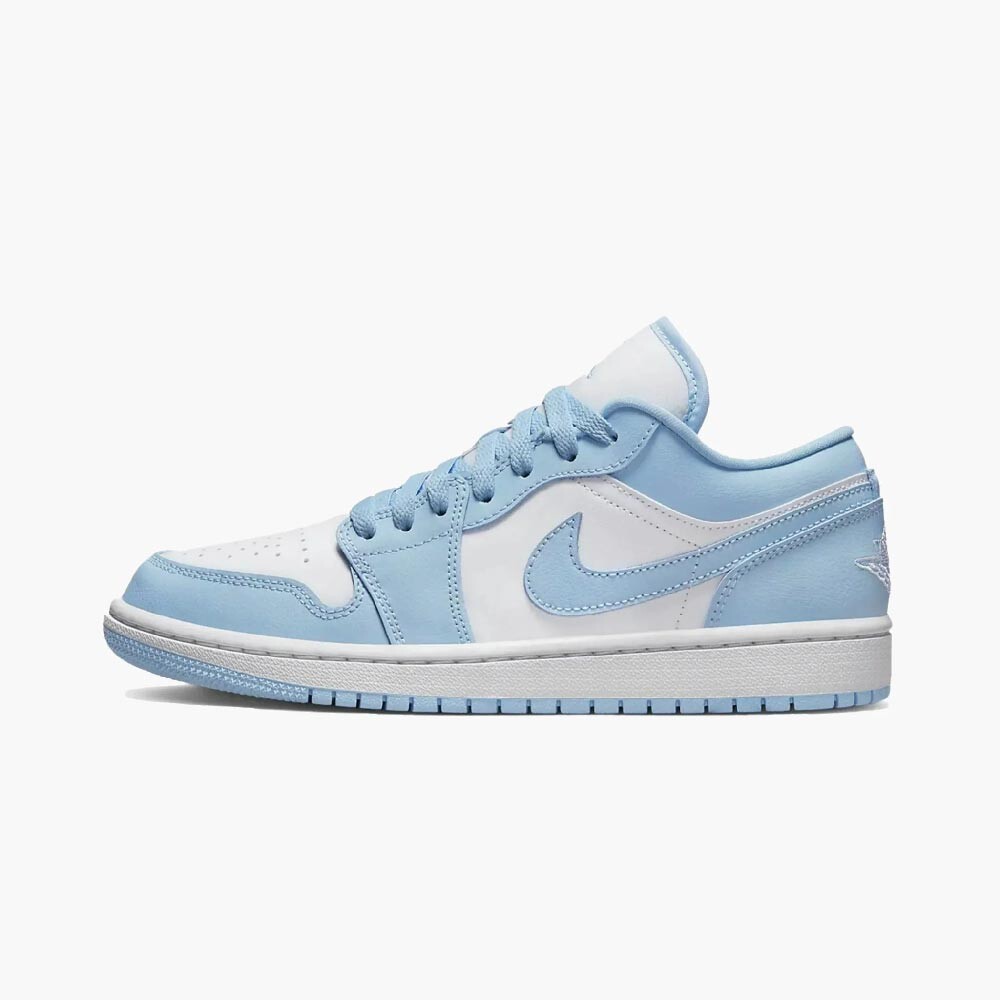 Кроссовки Wmns Air Jordan 1 Low Ice Blue, синий