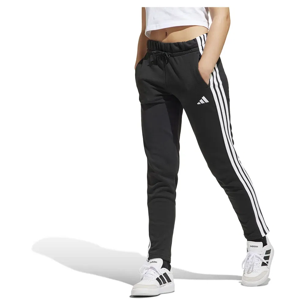 Брюки спортивные Adidas Essentials 3 Stripes, черный
