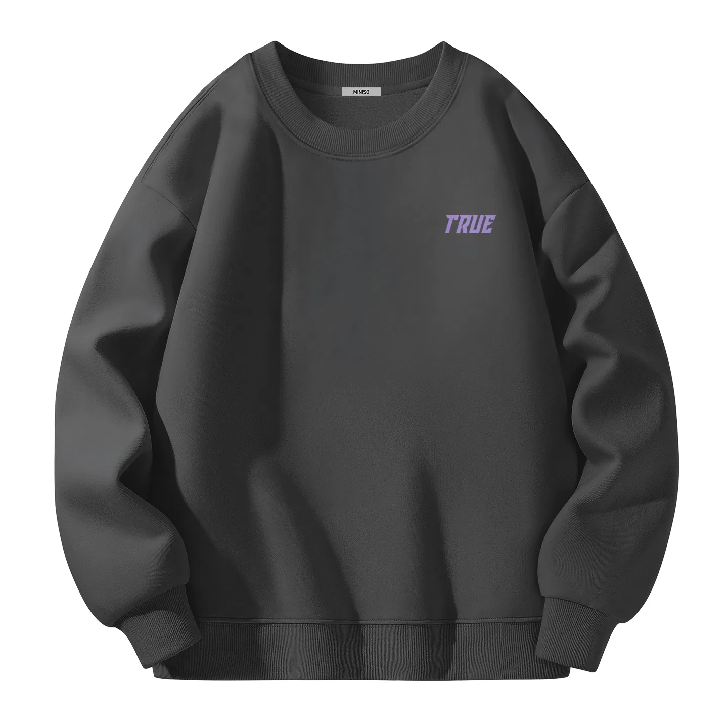 Детский свитшот безрукавный MINISO, Mystic Purple Future Chest Logo