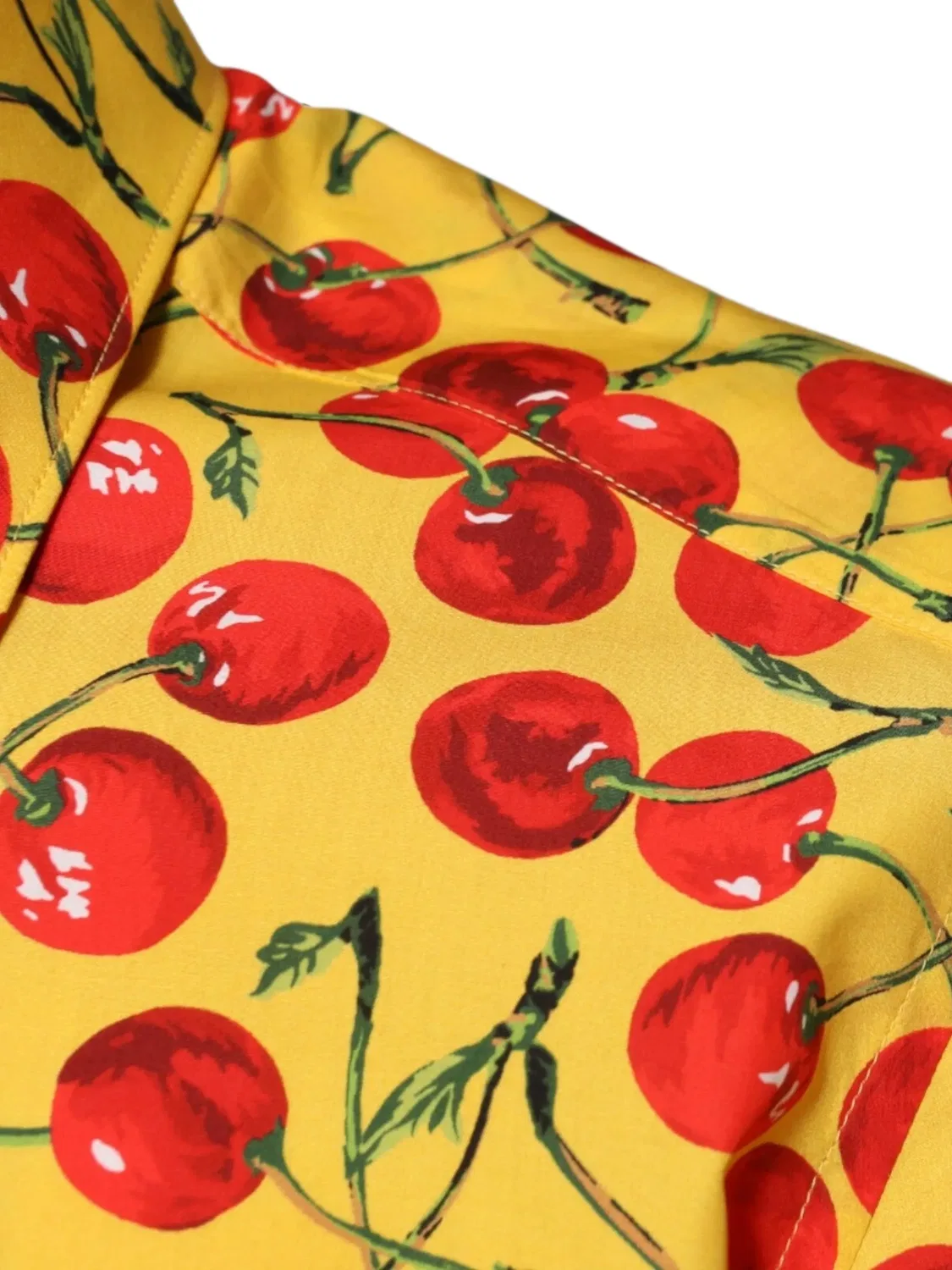 Рубашка Martini желтая хлопковая Dolce & Gabbana, желтый — фото 2