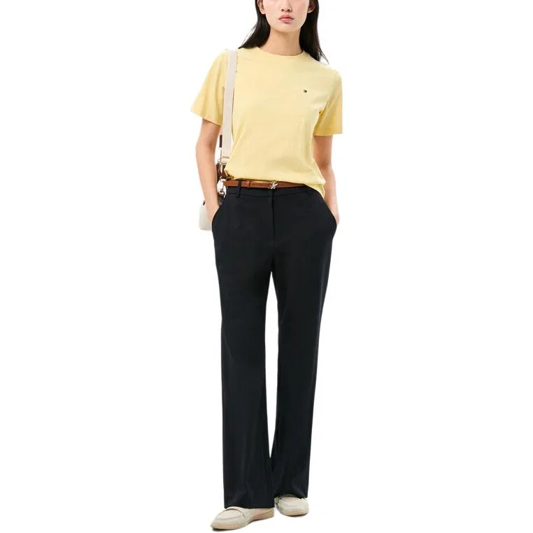 Футболка женская Tommy Hilfiger, Dynamic Yellow — фото 4