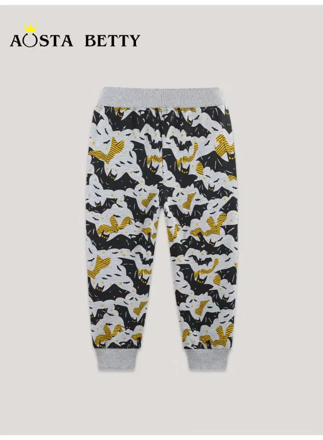 Штаны спортивные с принтом на Хэллоуин, модель Jogger, Aosta Betty Store — фото 2