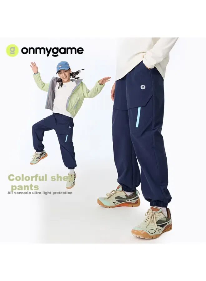 Штаны легкие спортивные уличные Onmygame, фиолетовый