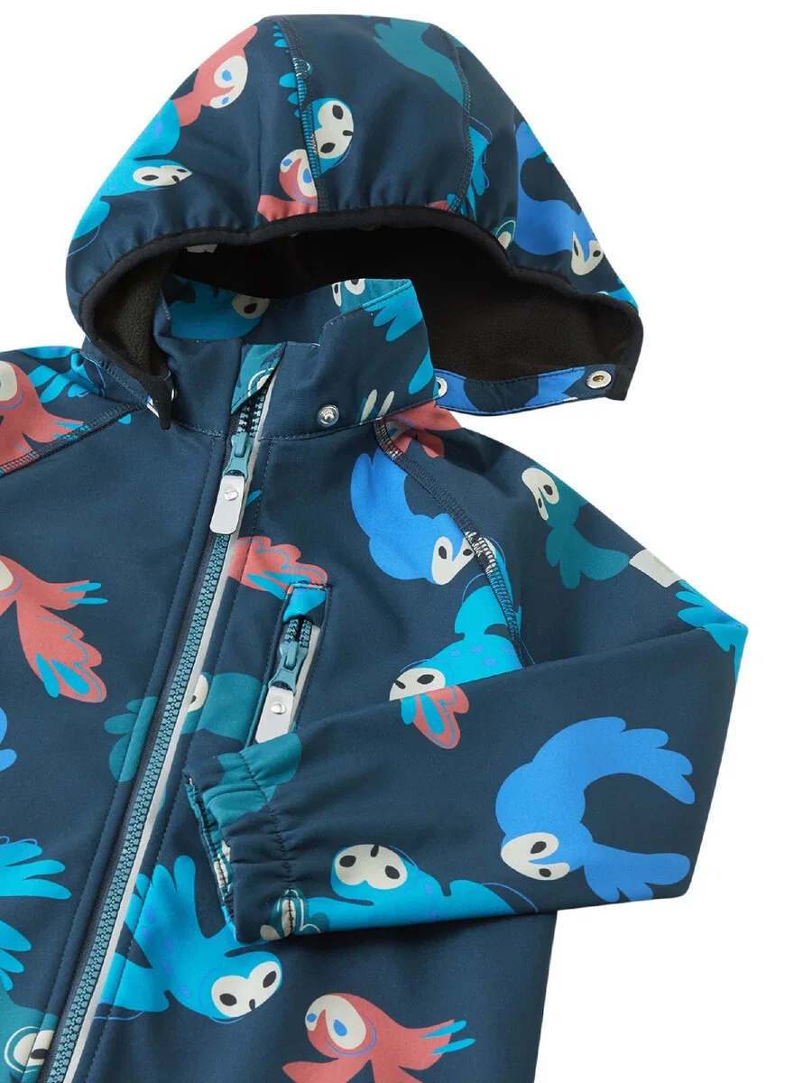 Куртка Reima Performance Jacket 'Vantti' синего цвета — фото 4