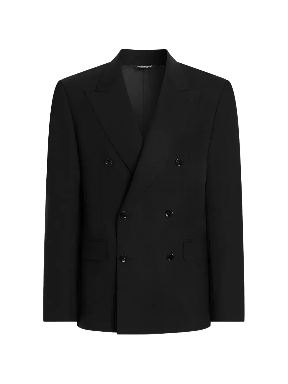 Двубортный блейзер Dolce & Gabbana, черный