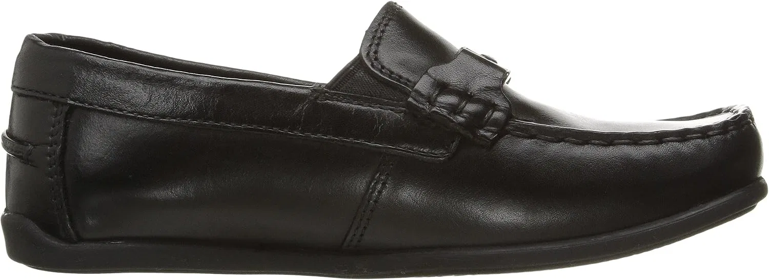 Детские туфли-лоферы для мальчиков Jasper Bit Jr. Florsheim, Black — фото 3