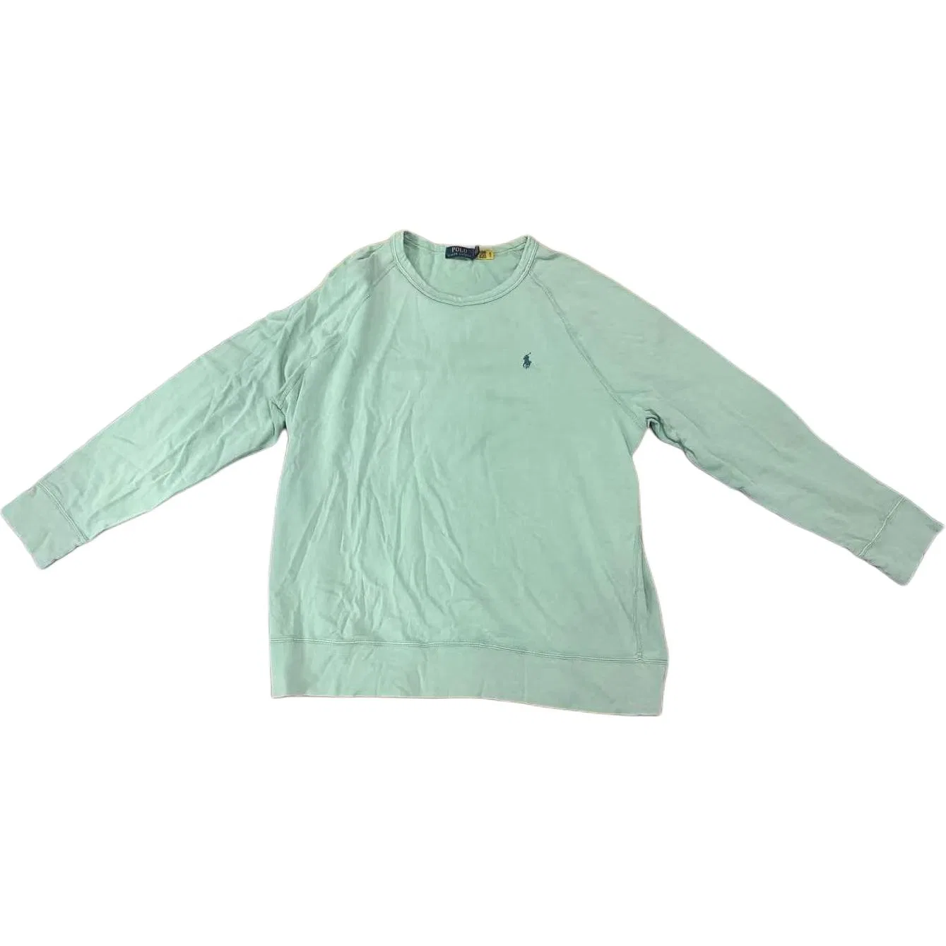 Мужской свитшот с круглым вырезом прямого кроя Green Polo Ralph Lauren, Green