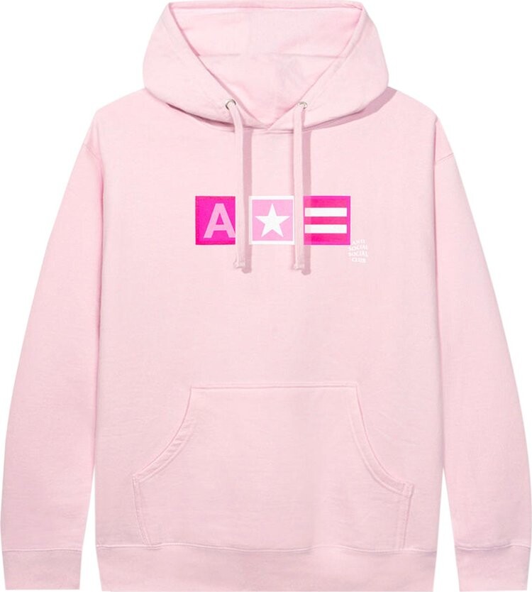 

Худи Anti Social Social Club No Hope For Us Hoodie 'Pink', розовый