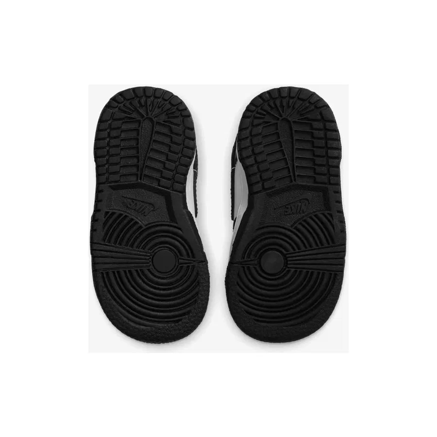 Детские кроссовки с классическим дизайном Nike Dunk Low Panda, Черный