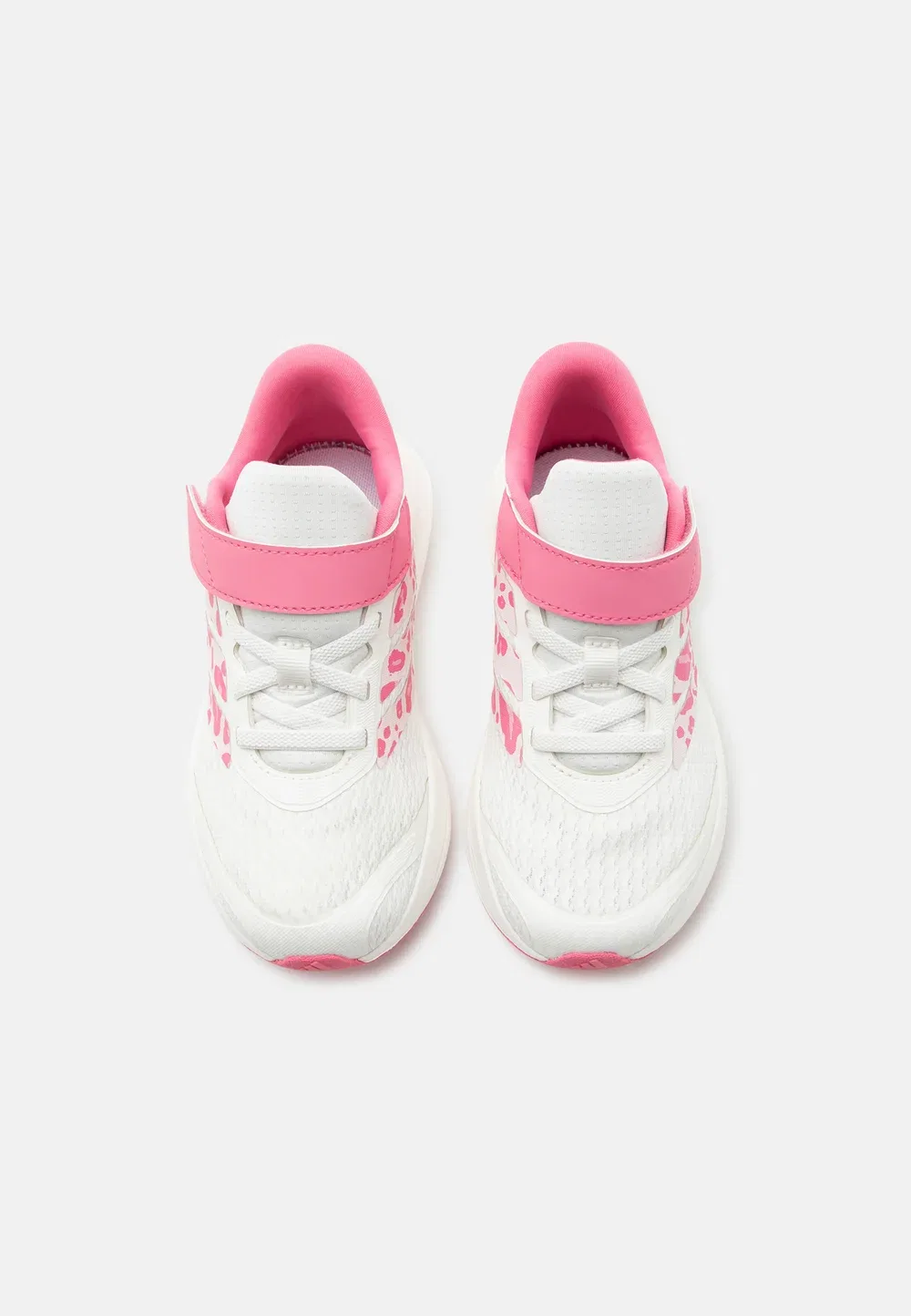 Runfalcon 6 унисекс - кроссовки для бега по улицам Adidas Performance, Core White/Distilled Pink/Pink Fusion — фото 4