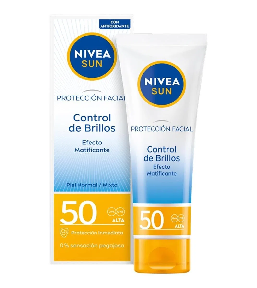 Солнцезащитный крем для лица Nivea Sun SPF 50, 50 мл