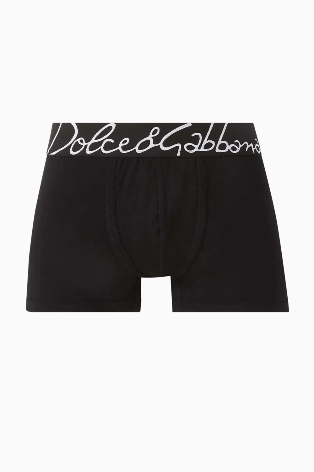Шорты-боксеры с логотипом Dolce & Gabbana, черный